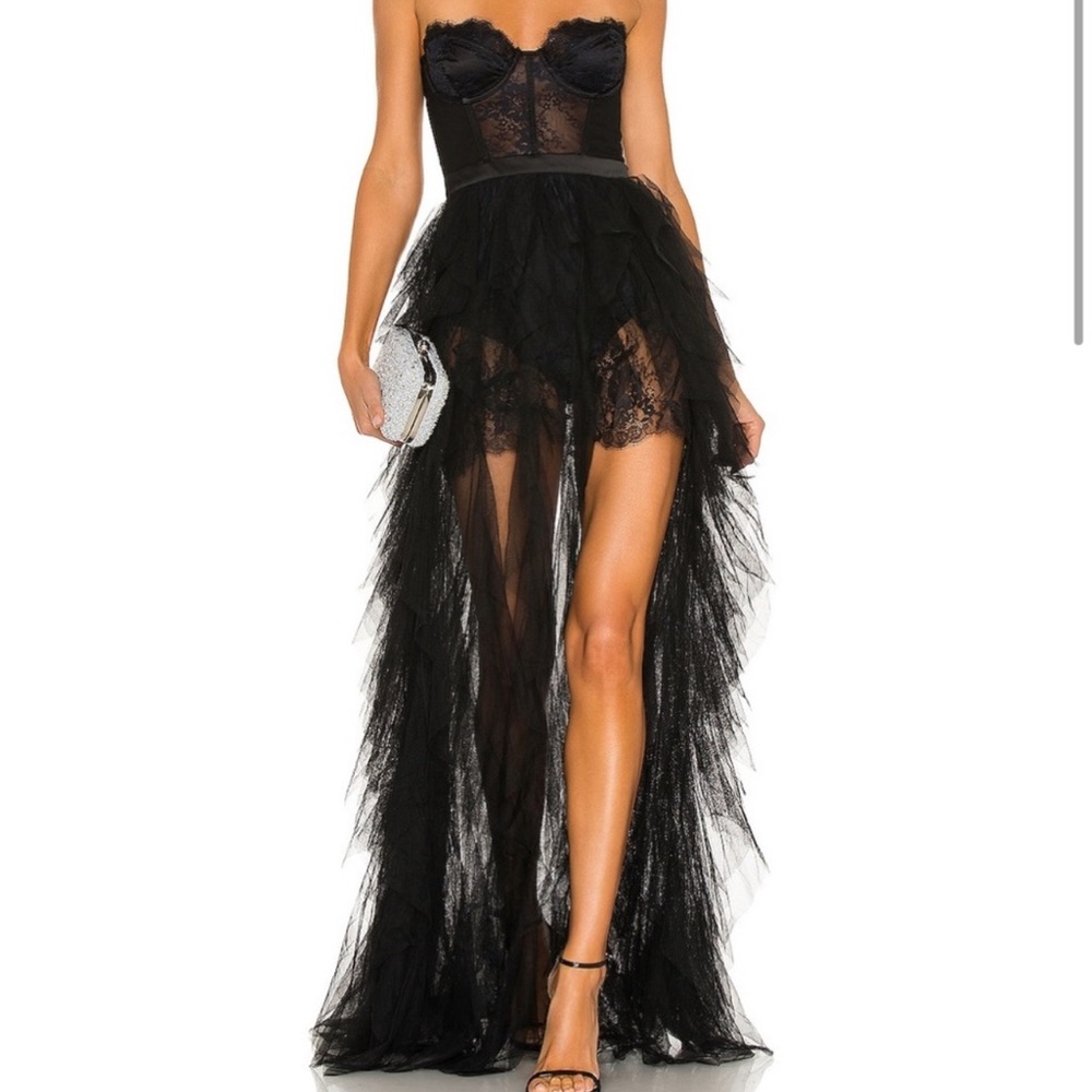 NWT For Love and Lemons X Revolve Bustier Gown